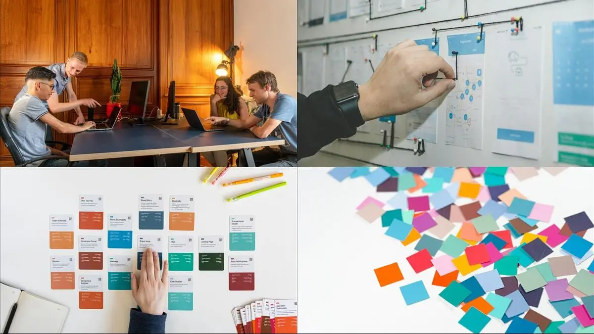 Smidigare projekt med agil dokumentation illustration