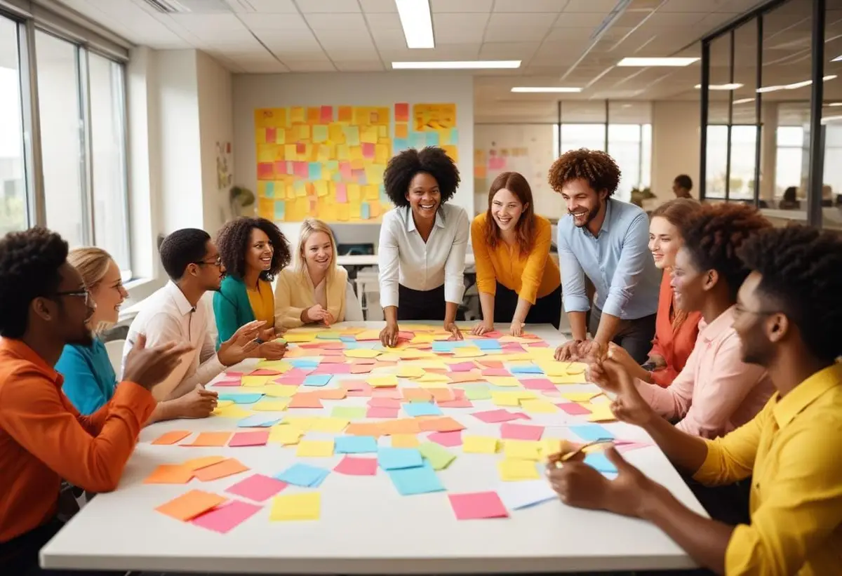 Roliga tips på personalaktiviteter för ett starkare team illustration